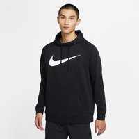 NIKE Dri-FIT Trainings-Hoodie Herren black/white M von Nike