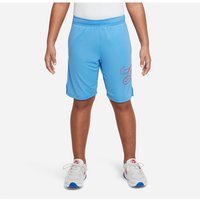 NIKE Dri-FIT Trainingsshorts Kinder university blue/rush orange M (137-147 cm) von Nike