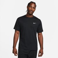 NIKE Dri-FIT UV Hyverse kurzarm Fitnessshirt Herren 010 - black/white M von Nike