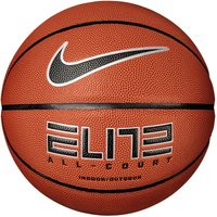NIKE Elite All Court 8P 2.0 Indoor/Outdoor Basketball amber/black/metallic 6 von Nike