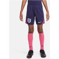 NIKE England Strike Dri-FIT Fußballshorts Kinder 555 - purple ink/rosewood/white XS (122-128 cm) von Nike