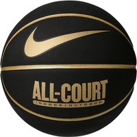NIKE Everyday All Court 8P Indoor/Outdoor Basketball 070 - black/metallic gold/black/metallic gold 7 von Nike