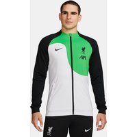 NIKE FC Liverpool Academy Pro Knit Fußball Trainingsjacke Herren 100 - white/green spark/black L von Nike