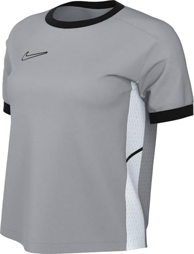 NIKE FZ9756-012 W NK DF ACD25 SS TOP Sweatshirt Damen Wolf Grey/Black/White/Black Größe S von Nike