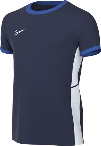 NIKE FZ9758-410 Y NK DF ACD25 SS TOP Sweatshirt Unisex Midnight Navy/ROYAL Blue/White/White Größe XS von Nike