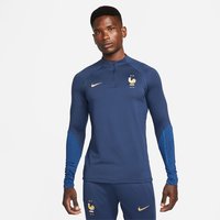 NIKE Frankreich Strike Dri-FIT Knit Fußball Fan-Sweatshirt Herren midnight navy/game royal/metallic g XL von Nike