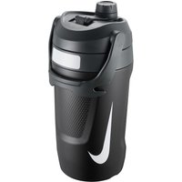 NIKE Fuel Jug Chug große Trinkflasche (ca. 1,9 l) - für Kohlensäurehaltige Getränke geeignet - 058 black/anthracite/white von Nike