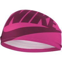 NIKE Headband Wide 2.0 Graphic Damen 613 active pink/white von Nike