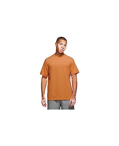 NIKE Herren Nk Df Primary Stmt Ss T-Shirt, Orange, L von Nike