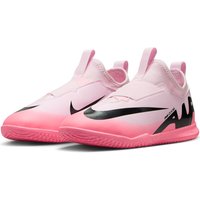 NIKE Jr. Mercurial Vapor 15 Academy IC Hallen-Fußballschuhe Kinder 601 - pink foam /black 32 von Nike