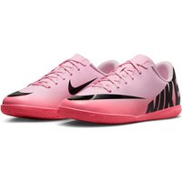 NIKE Jr. Mercurial Vapor 15 Club IC Hallen-Fußballschuhe Kinder 601 - pink foam /black 37.5 von Nike