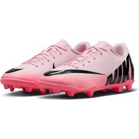 NIKE Jr. Mercurial Vapor 15 Club MG Multi-Ground Fußballschuhe Kinder 601 - pink foam /black 35 von Nike