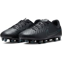NIKE Jr. Tiempo Legend 10 Academy FG/MG Fußballschuhe Jungen 002 - black/black-deep jungle 38.5 von Nike
