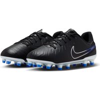 NIKE Jr. Tiempo Legend 10 Academy FG/MG Fußballschuhe Jungen 040 - black/chrome-hyper royal 37.5 von Nike