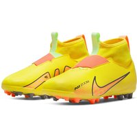 NIKE Jr. Zoom Superfly 9 Academy Kunstrasen-Fußballschuhe Kinder 780 - yellow strike/sunset glow-volt ice 38 von Nike