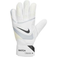 NIKE Match Torwarthandschuhe 100 - white/pure platinum/black 10 von Nike