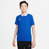 NIKE Park 20 Dri-FIT Kinder Fußball Poloshirt kurzarm royal blue/white/white M (137-147 cm) von Nike