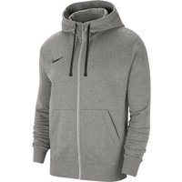 NIKE Park 20 Fleece Kapuzenjacke Herren dk grey heather/black/black L von Nike