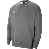 NIKE Park 20 Fleece Sweatshirt Kinder charcoal heathr/white XS (122-128 cm) von Nike