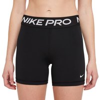 NIKE Pro 365 Damen 5 Inch Tights 010 - black/white XS von Nike
