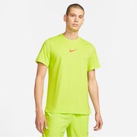 NIKE Pro Dri-FIT Burnout kurzarm Trainingsshirt Herren atomic green/lt lemon twist/siren r L von Nike
