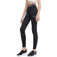 NIKE Pro Leggings Mädchen black/white S (128-137 cm) von Nike