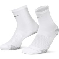 NIKE Racing Ankle Laufsocken white/reflect silver 48.5-50.5 von Nike