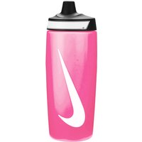 NIKE Refuel Bottle Grip Trinkflasche 532ml 645 - pink glow/black/white von Nike