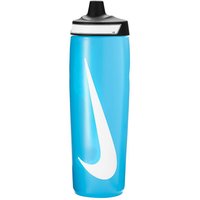 NIKE Refuel Bottle Grip Trinkflasche 709ml 430 - baltic blue/black/white von Nike