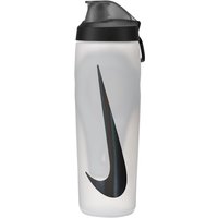 NIKE Refuel Bottle Locking Lid Trinkflasche 709ml 125 - natural/black/black iridescent von Nike