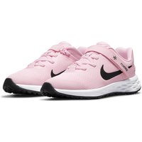 NIKE Revolution 6 FlyEase Easy On/Off Sneaker Kinder 608 - pink foam /black 28.5 von Nike