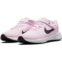 NIKE Revolution 6 FlyEase Laufschuhe Kinder 608 - pink foam /black 37.5 von Nike