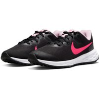 NIKE Revolution 6 Laufschuhe Kinder black/hyper pink-pink foam 38.5 von Nike