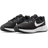 NIKE Revolution 6 Laufschuhe Kinder black/white-dk smoke grey 36 von Nike