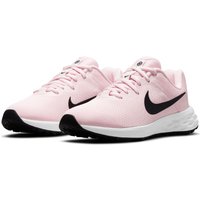 NIKE Revolution 6 Laufschuhe Kinder pink foam /black 35.5 von Nike
