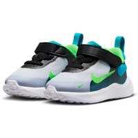 NIKE Revolution 7 Baby-Sneaker 005 - black/green strike-football grey 22 von Nike