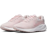 NIKE Revolution 7 Road Laufschuhe Damen 600 - pearl pink/pink foam -white 40.5 von Nike
