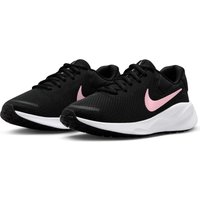 NIKE Revolution 7 Road Laufschuhe Damen 004 - black/med soft pink-white 40.5 von Nike