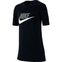 NIKE Sportswear Baumwoll T-Shirt Kinder black/lt smoke grey L (147-158 cm) von Nike