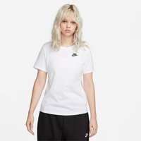 NIKE Sportswear Club Essentials T-Shirt Damen 100 - white S von Nike