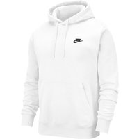 NIKE Sportswear Club Fleece Hoodie white/white/black S von Nike