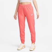 NIKE Sportswear Club Fleece Jogginghose Damen 894 - sea coral/white S von Nike
