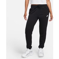 NIKE Sportswear Club Fleece Jogginghose Damen 010 - black/white XXL von Nike