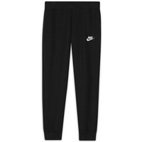 NIKE Sportswear Club Fleece Jogginghose Mädchen black/white M (137-146 cm) von Nike
