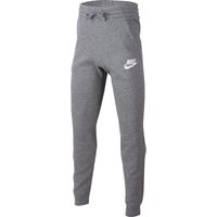 NIKE Sportswear Club Fleece-Jogginghose Kinder carbon heather/cool grey/white M (137-147 cm) von Nike