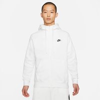 NIKE Sportswear Club Fleece Kapuzenjacke 100 - white/white/black XXL von Nike