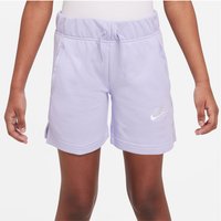 NIKE Sportswear Club French Terry Shorts Mädchen 536 - oxygen purple/white L (146-156 cm) von Nike