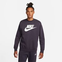 NIKE Sportswear Club Graphic Fleece Sweatshirt Herren 540 - cave purple M von Nike