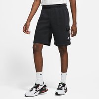 NIKE Sportswear Club Cargo Shorts Herren black/black/white L von Nike