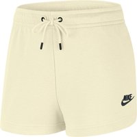 NIKE Sportswear Essential Shorts Damen coconut milk/black L von Nike
